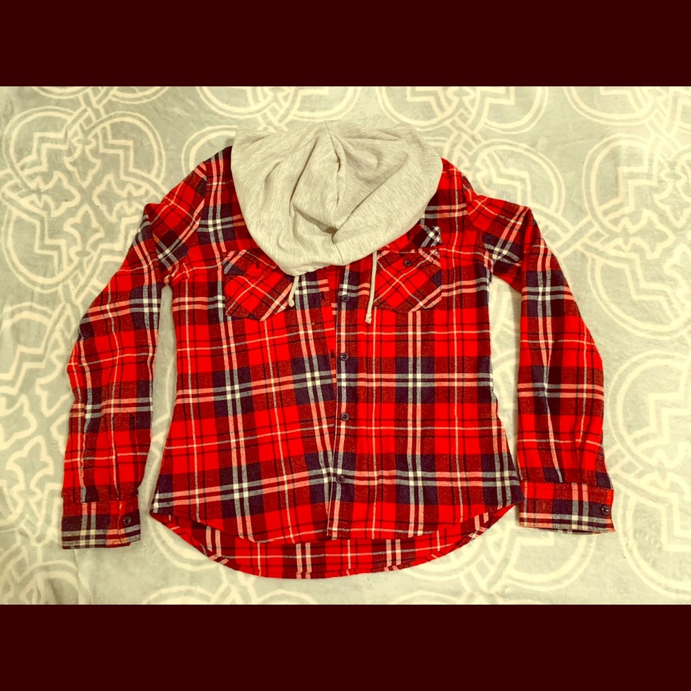 Red Flannel. Small/Medium